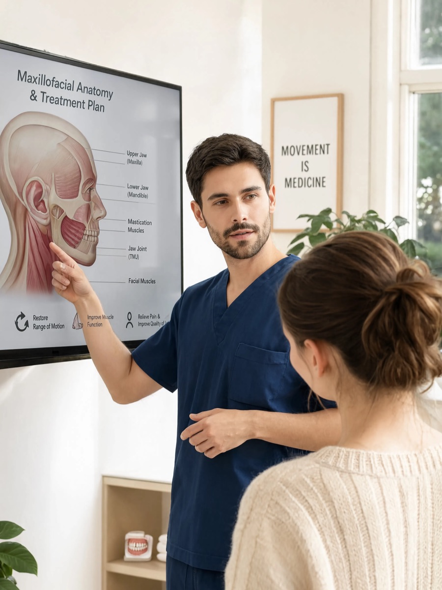Explication du plan de traitement des céphalées et cervicalgies au cabinet de Bruxelles